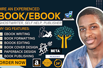 write self help ebook, holistic health, life coach journal, and amazon KDP