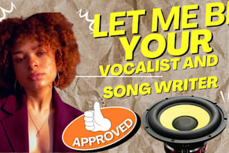 do female vocalist, song arrangement, song writers, afrobeat pop or any genre