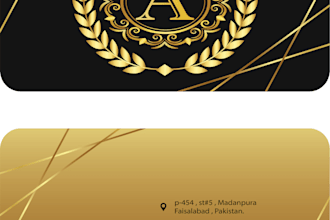 design attractive business cards and visiting cards