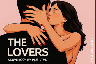 design luxury romance book cover, horror book cover, fantasy kdp book cover