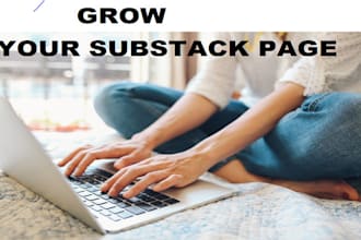 organic viral substack promotion, substack page link promotion to active audien