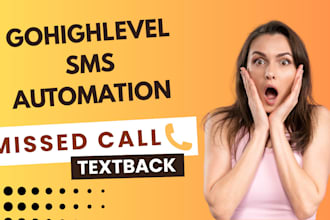 setup gohighlevel sms automation,website,campaign,a2p and missed call text back