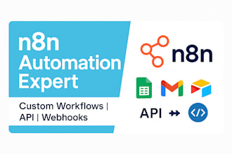 build and fix n8n api integration workflows as your n8n automation expert