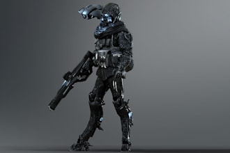 natural 3d game animation, ue5 control rig for unreal, unity, gmod, aaa texture