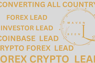 provide valid forex lead, crypto lead, investor lead, crypto forex lead, mlm