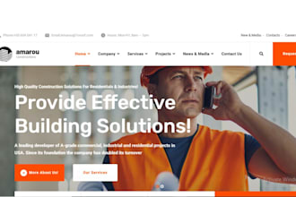 create contractor, construction, roofing, hvac, remodeling, plumbing website