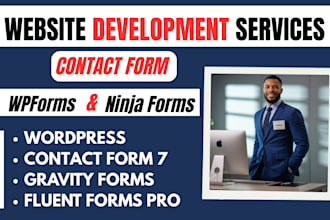 create and fix wordpress contact form 7, gravity, ninja, wpform ninja table pro
