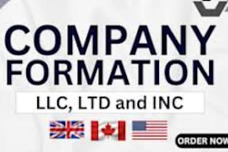 usa llc registration, company registration,ein number with debit card in 24hours