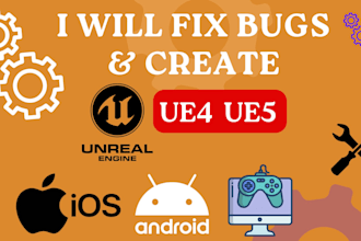 fix or build multiplayer system for unreal engine5 game blueprint mechanics cpp