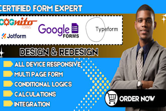 create a responsive gravity google form expert typeform cognito form jotform
