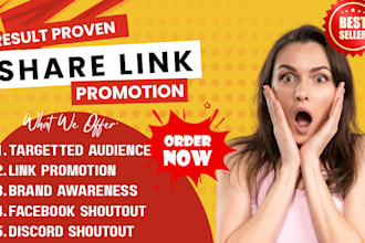 promote or share any link to 2 million real people on facebook discord twitter
