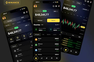 crypto wallet app, wallet app, fintech app,blockchain, trading app, transfer app