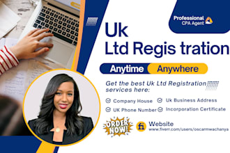 uk ltd registration, company formation, cic registration for UK and non UK, vat
