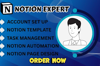 build custom notion template and optimize your workspace