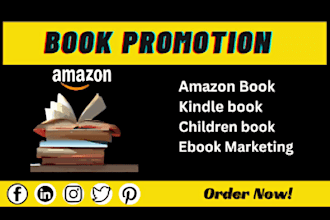 promote your fantasy, children, romance book to engage readers