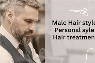teach you how to style your hair and shape your beard like a barber