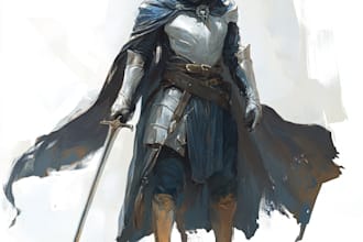 unique dnd character art and dnd character art