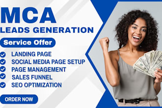 mca leads business loan leads merchant cash advance leads leads generation