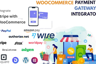 do payment integration stripe, square, woocommerce multivendor payment, paypal