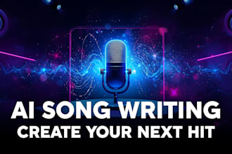 write original ai songs, lyrics, and melodies using advanced ai songwriting tool