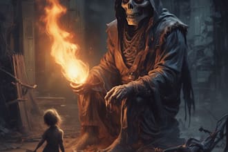 do an brutal, dark, horror, metal art illustration