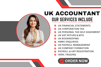 provide all types of accounting services for UK clients