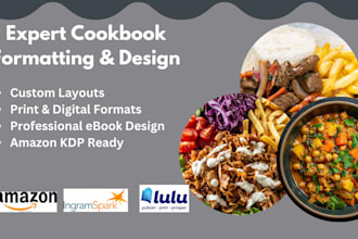 write design format canva editable recipe book cookbook diet meal plan pdf kdp