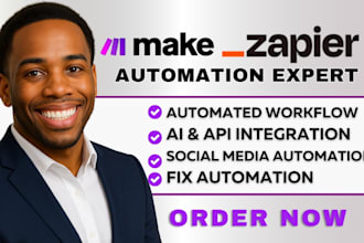 setup make com automation, make com, make automation, made com