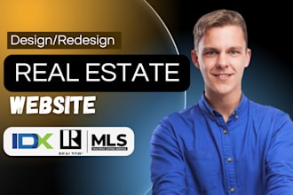 design agent, realtor, real estate website with idx n idx broker mls integration