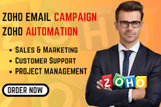setup zoho crm, zoho email campaign, zoho workflow, zoho one, zoho marketing