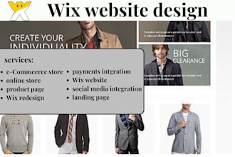 do wix online store website wix ecommerce wix clothing store wix fashion brand