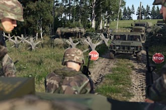script your idea in arma reforger, modder for arma reforger, do arma 3 retextur