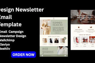 design editable canva newsletter template mailchimp klaviyo beehiiv omnisend
