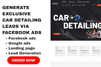 generate car detailing leads auto detailing leads car wash leads car repair lead