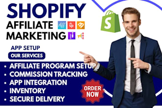 setup shopify affiliate marketing affiliatly uppromote bixgrow jaka referrly