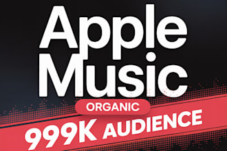 do organic apple music promotion, apple playlist, itunes promotion, apple music