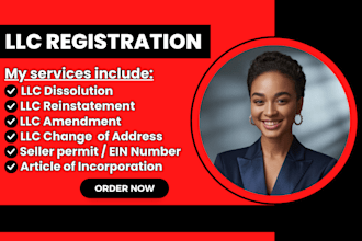help with llc dissolution, llc reinstatement, llc amendment, llc address change