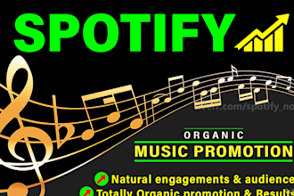 do spotify music promotion, spotify album promotion to spotify music lovers