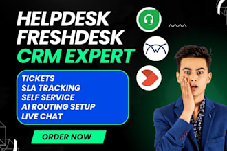 setup helpdesk freshdesk hesk kayako agiloft vivantio connectwise desk topdesk