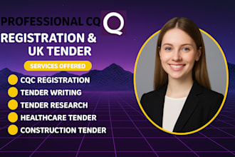full cqc registraion ofsted registration business plans UK tender rfp rfi efq