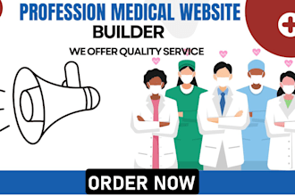 medical website doctor website healthcare website clinic website hospital