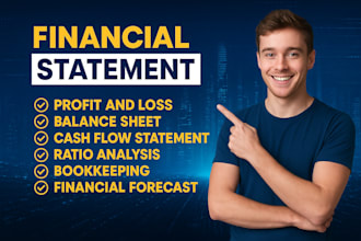 create excel financial model forecast financial model project analysis report