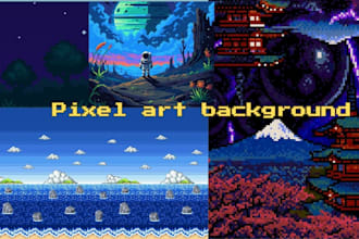 make pixel art background game art pixel animation pixel art scene landscape