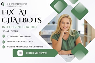 fix ai chatbots errors, botpress, dialogflow, manychat errors, fix vapi ai bot