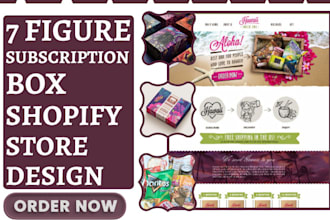 design subscription box shopify subbly website membership subscription website