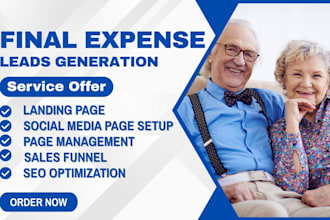 final expense leads final expense website burial insurance leads lead generation