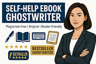 write 30k words self help ebook ghostwriting amazon ebook writer book writing