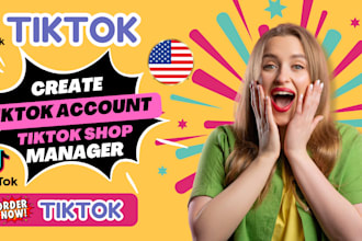 create USA tiktok account setup usa uk tiktok ads account create USA tiktok shop