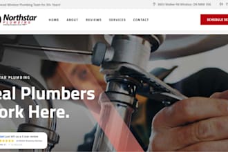 design roofing website plumbing website construction website hvac website
