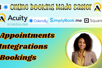 setup acuity scheduling calendly square appointments simplybookme square booking